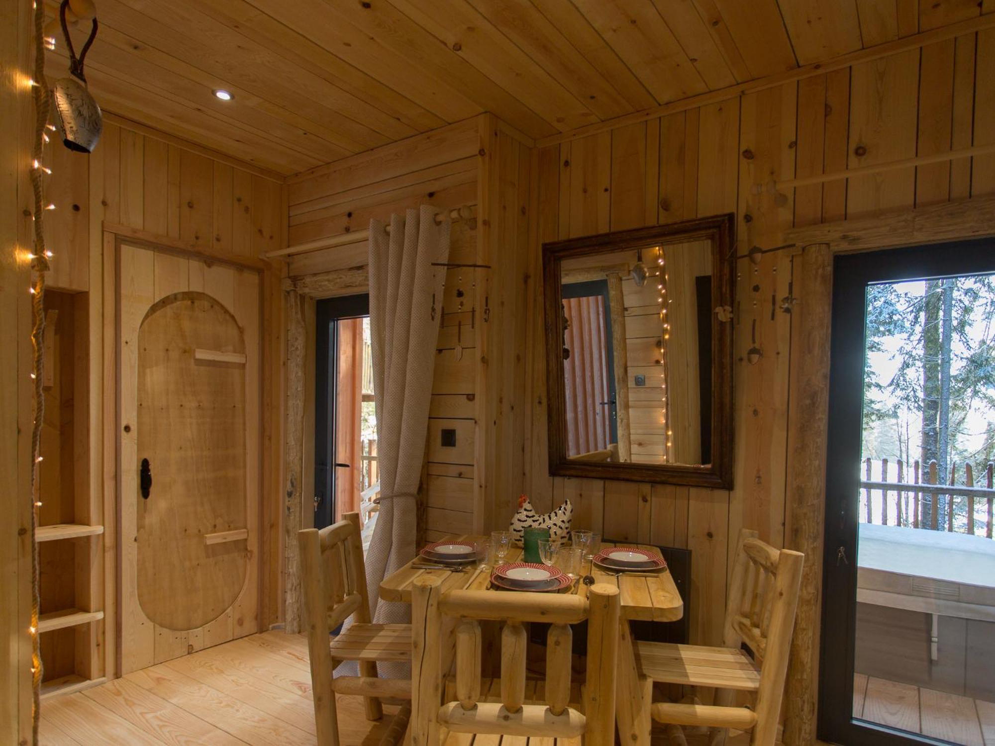 Domaine De L'Authentique Cabanes Dans Les Arbres Fournet-Blancheroche Bilik gambar